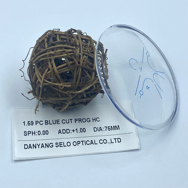 1.59 Lensa Progresif PC Blok Biru HMC/SHMC
