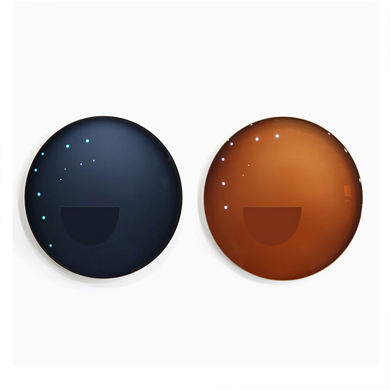 1.56 Lensa Atas Datar Fotokromik Bifokal HMC/SHMC