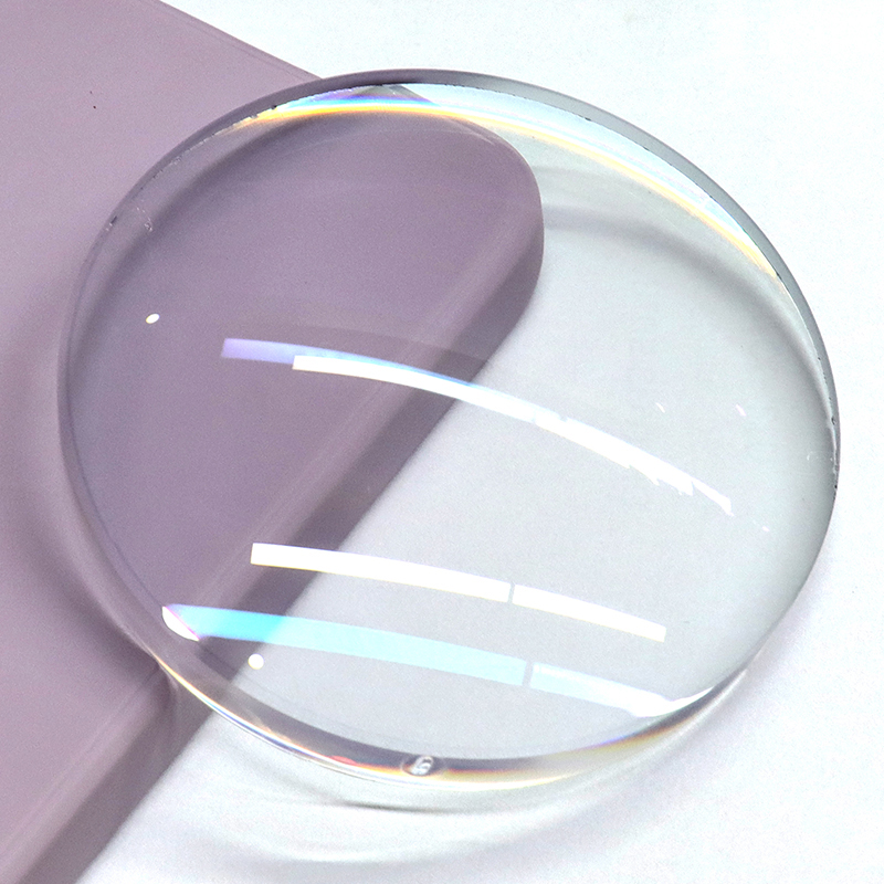 1.56 Lensa Penglihatan Tunggal Blok Biru Setengah Jadi