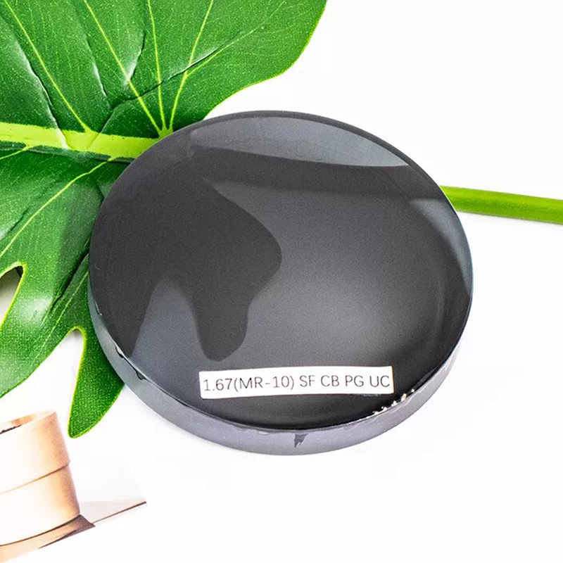 1.67 Lensa Penglihatan Tunggal Fotokromik Setengah Jadi