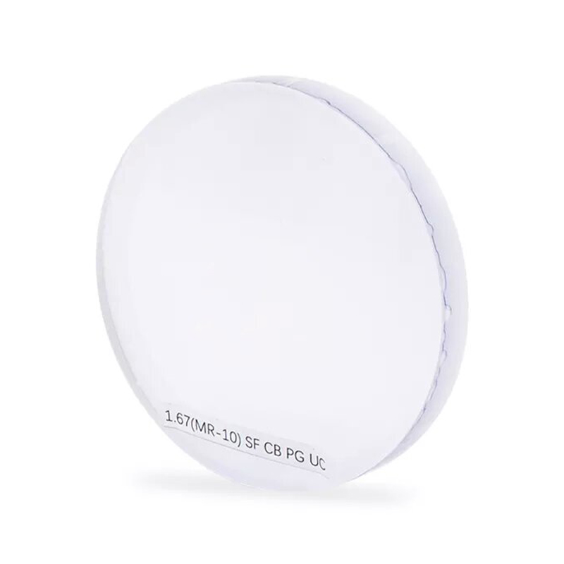 1.67 Lensa Penglihatan Tunggal Fotokromik Setengah Jadi