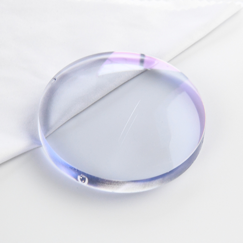 1.60 Lensa Penglihatan Tunggal Blok Biru Setengah Jadi