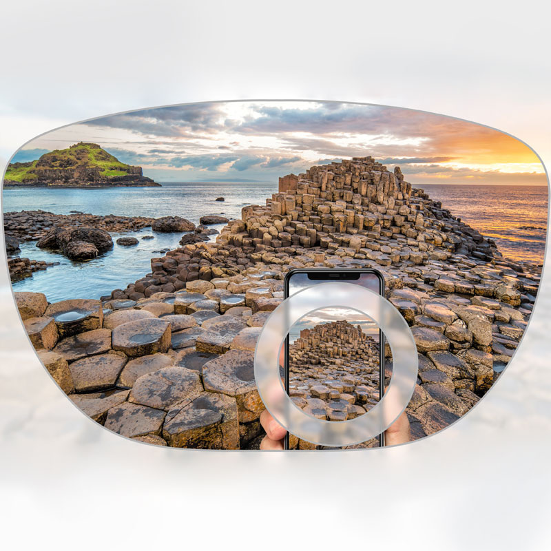 Lensa Bifokal Campuran